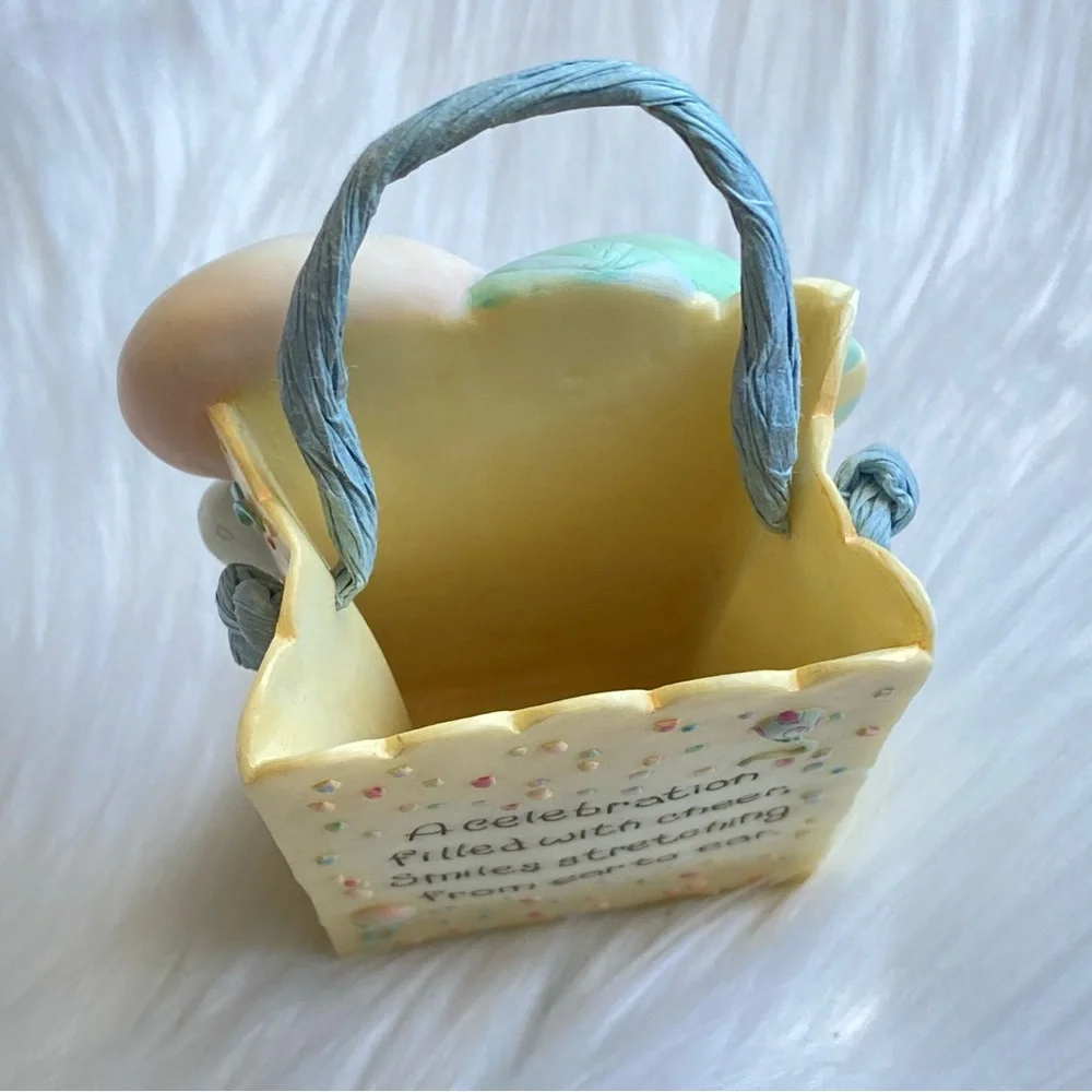 Vintage 1995 Precious Moments Birthday Figurine “Basket” - Picture 5 of 11